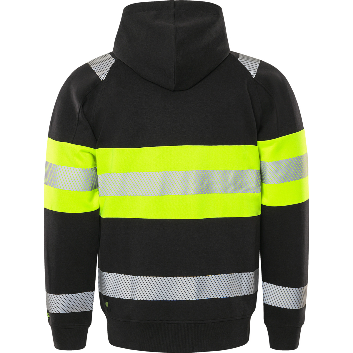 High vis hooded stretch sweatshirt jacket class 1 7532 GKC
