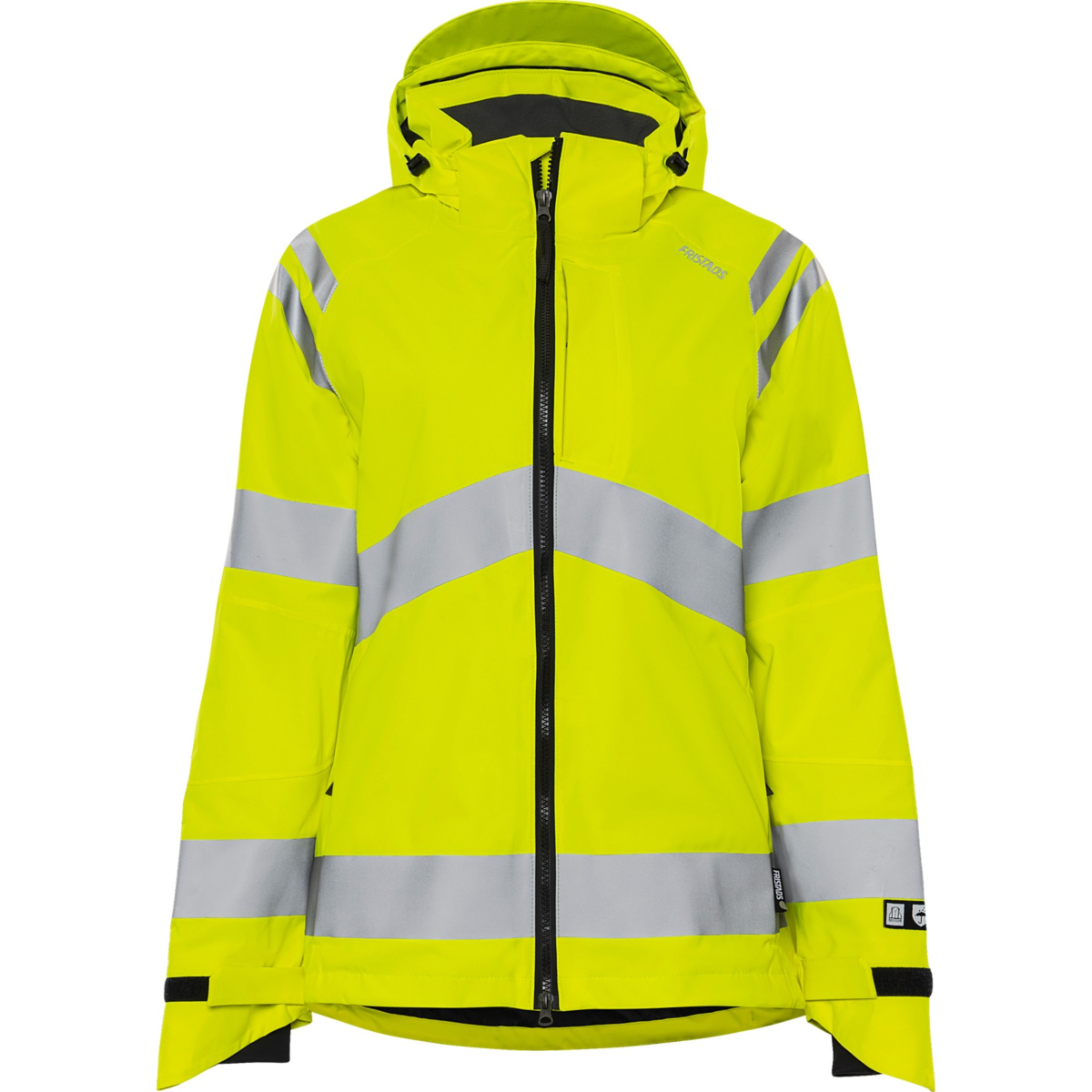 Kurtka damska typu shell stretch o wysokiej widoczności, klasa 3 4681 GLPS