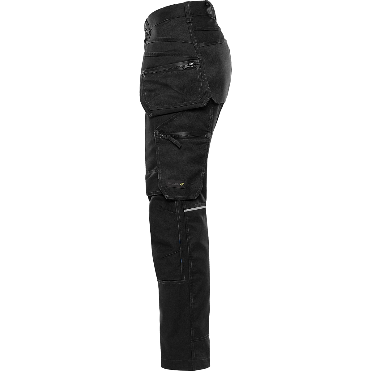 Zielone spodnie rzemieślnicze ze stretchem damskie 2901 GWM