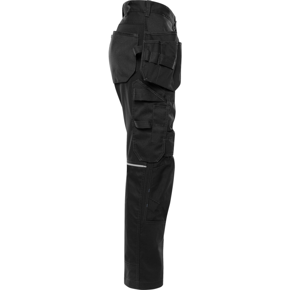 Zielone spodnie rzemieślnicze ze stretchem damskie 2901 GWM