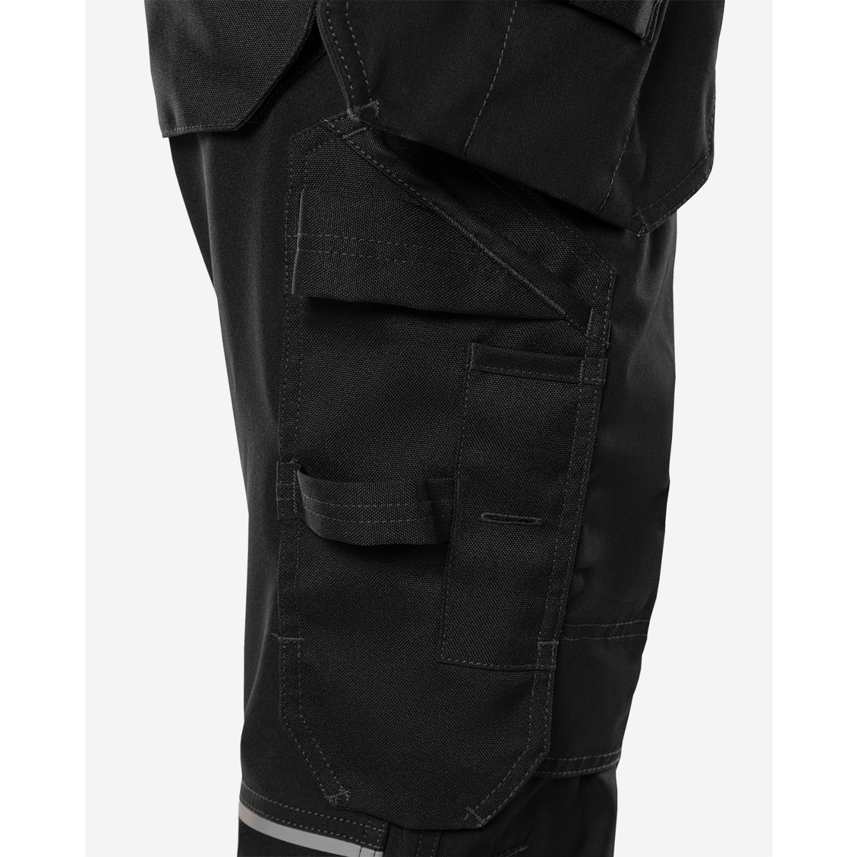 Zielone spodnie rzemieślnicze ze stretchem damskie 2901 GWM