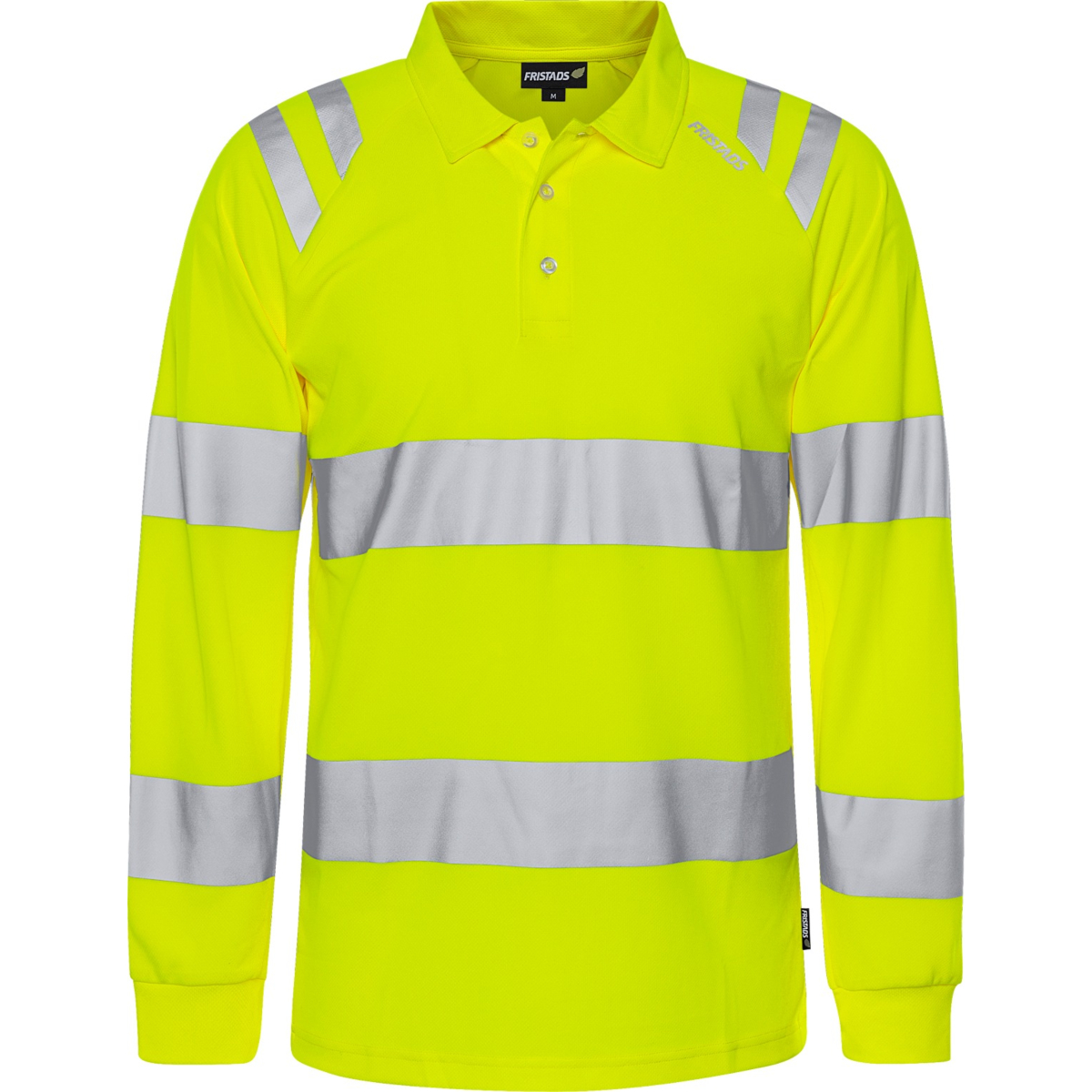Koszulka polo z długim rękawem, odblaskowa, klasa 3 7864 GPST