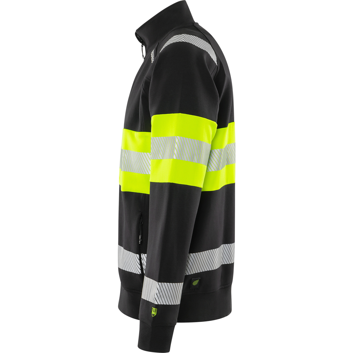 High vis stretch sweatshirt jacket class 1 7531 GKC