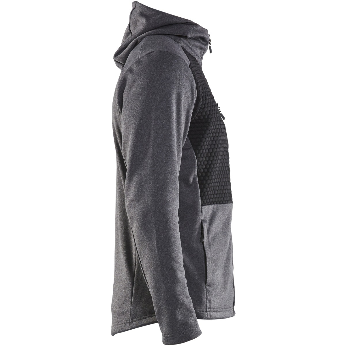 Bluza z kapturem i zamkiem błyskawicznym na całej długości