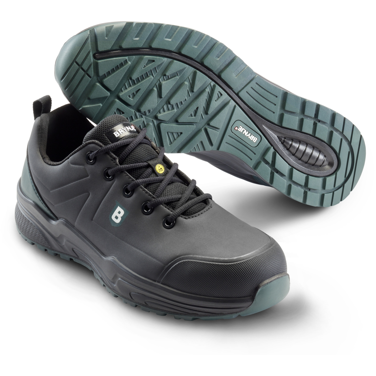 354 Zielone buty robocze