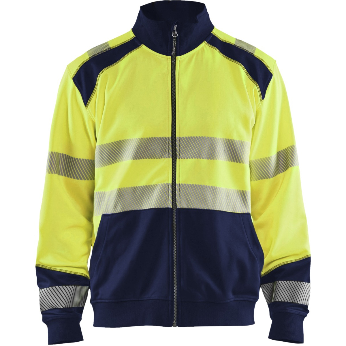 Bluza odblaskowa z zamkiem błyskawicznym