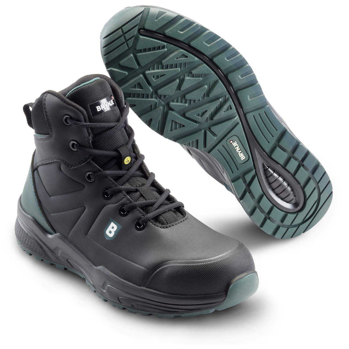 355 Zielony roboczy but niski