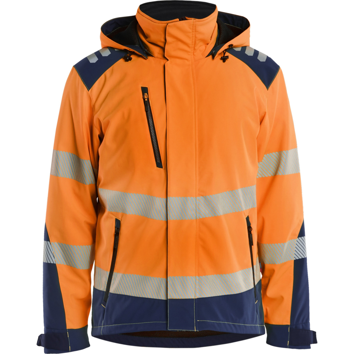 Lekka, zimowa kurtka softshell z podszewką Hi-Vis