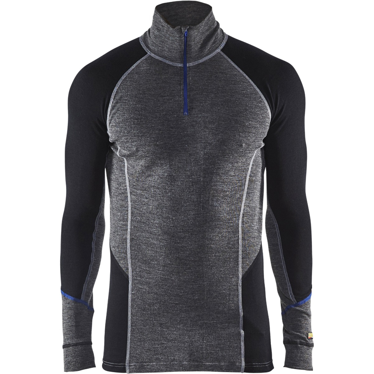 Bielizna top zapinany na suwak CIEPŁA 100% merino