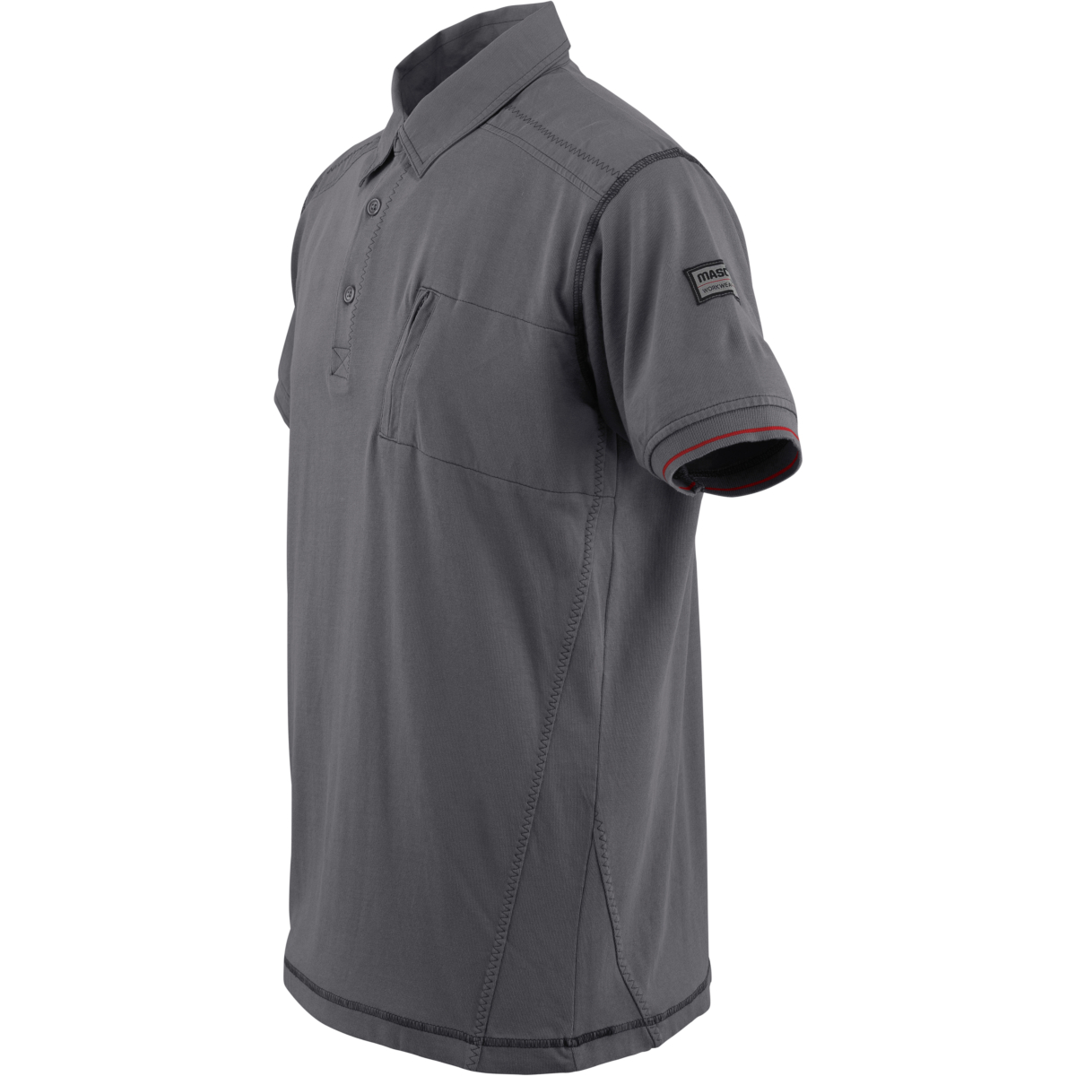 Koszulka polo z kieszenią na piersi