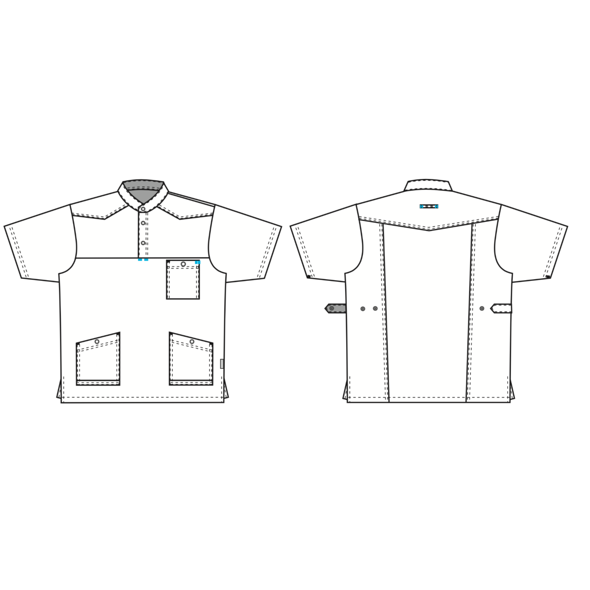 Koszula/tunika unisex Flair