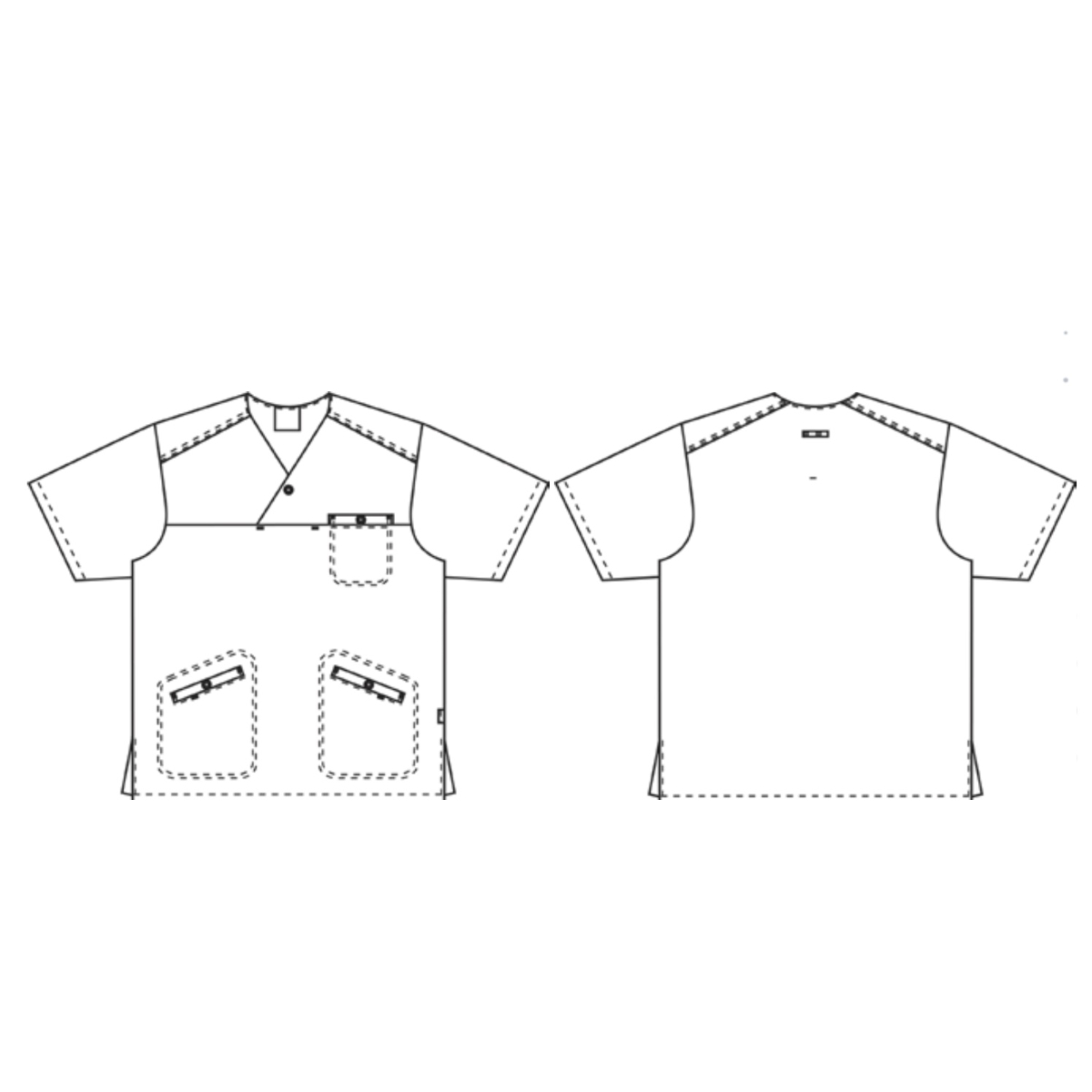 Bluzka unisex casual, Fresh