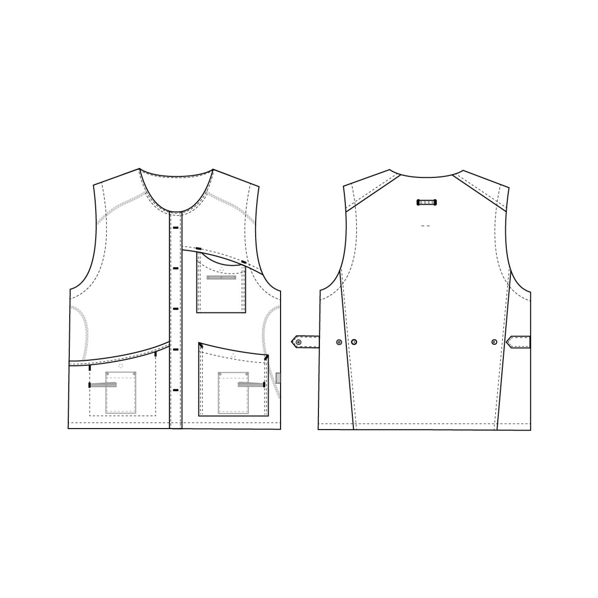 Kamizelka unisex, Sportowa