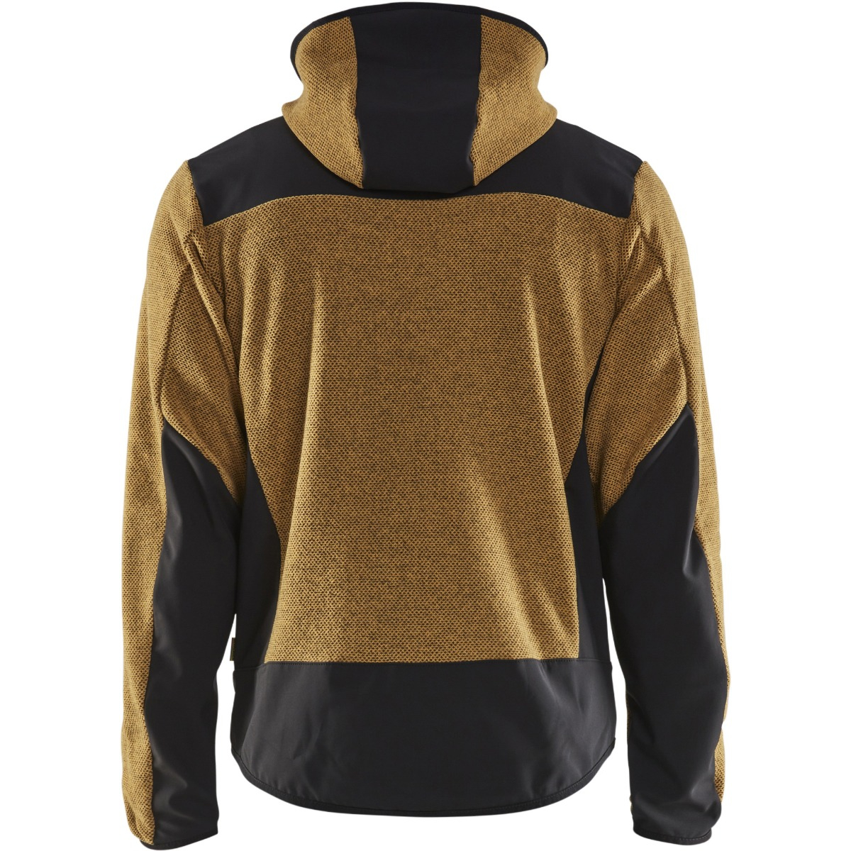 Kurtka dzianinowa z softshellem