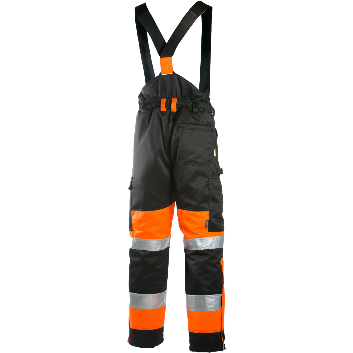 Spodnie zimowe z szelkami 6022