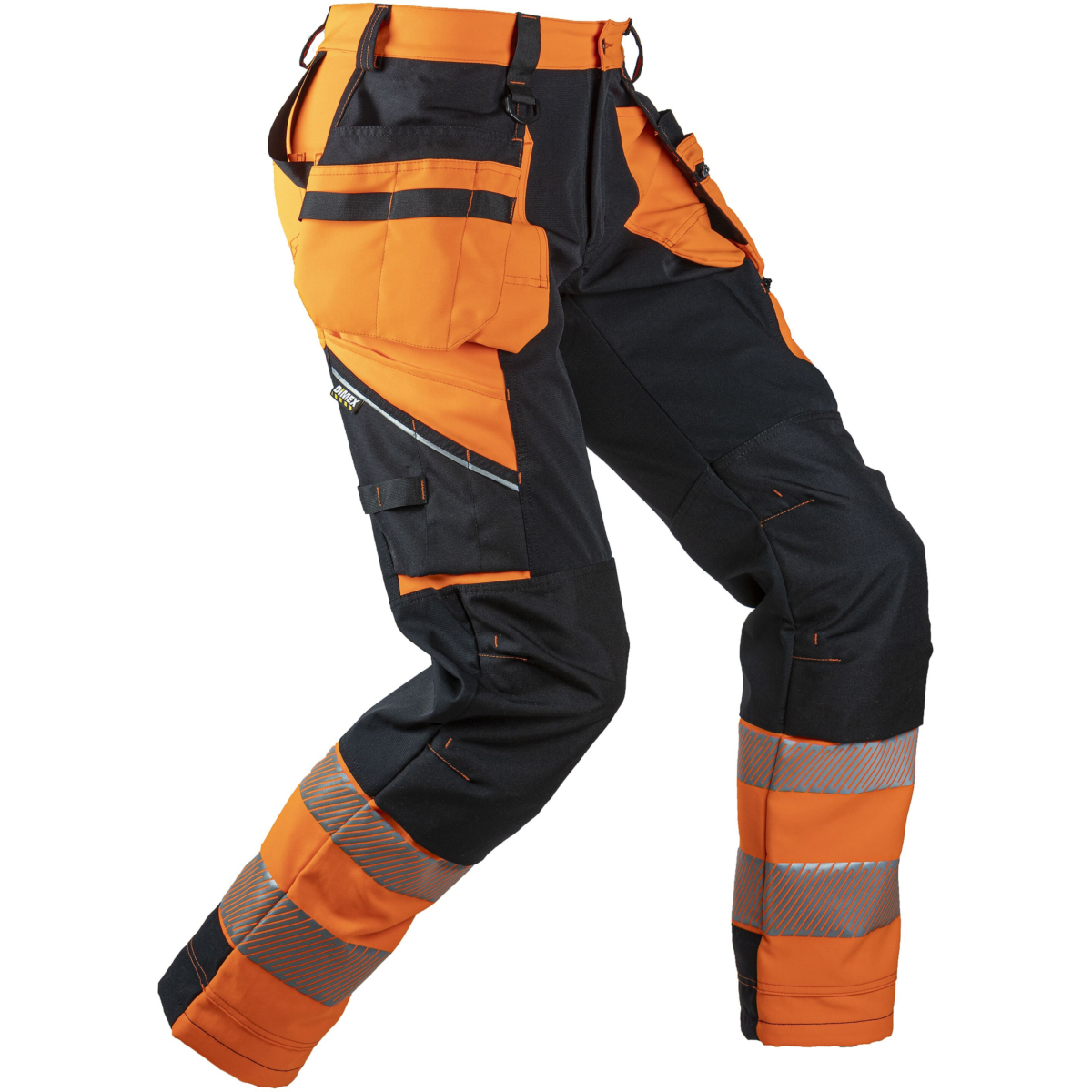 Spodnie superstretch z kieszeniami wiszącymi 6085