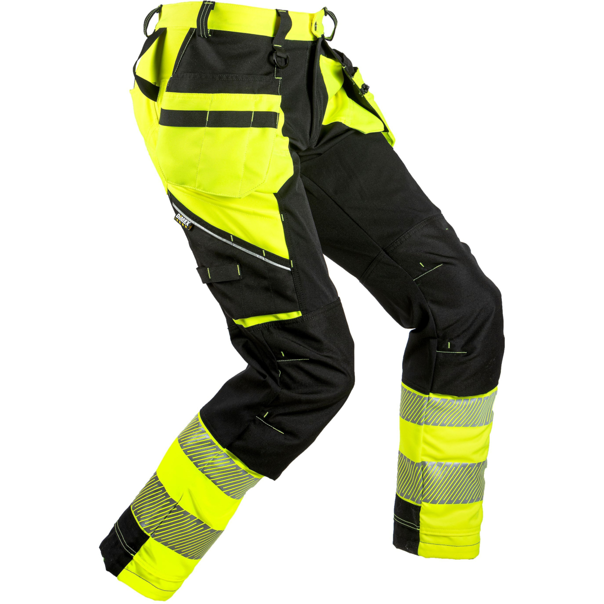 Spodnie superstretch z kieszeniami wiszącymi 6085Y