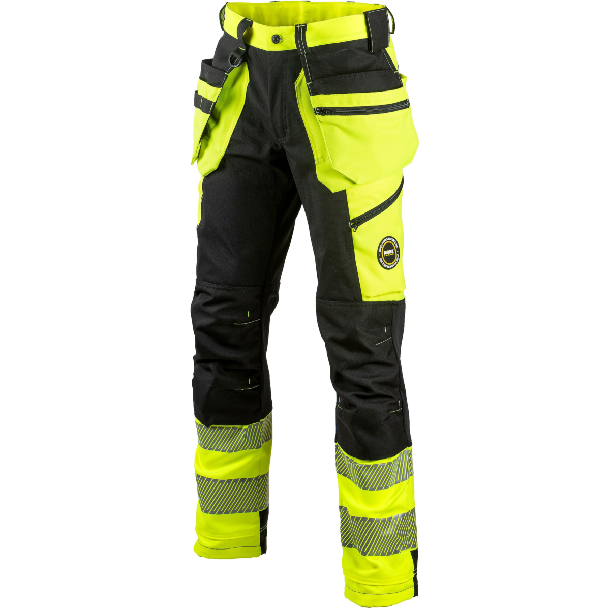 Spodnie superstretch z kieszeniami wiszącymi 6085Y