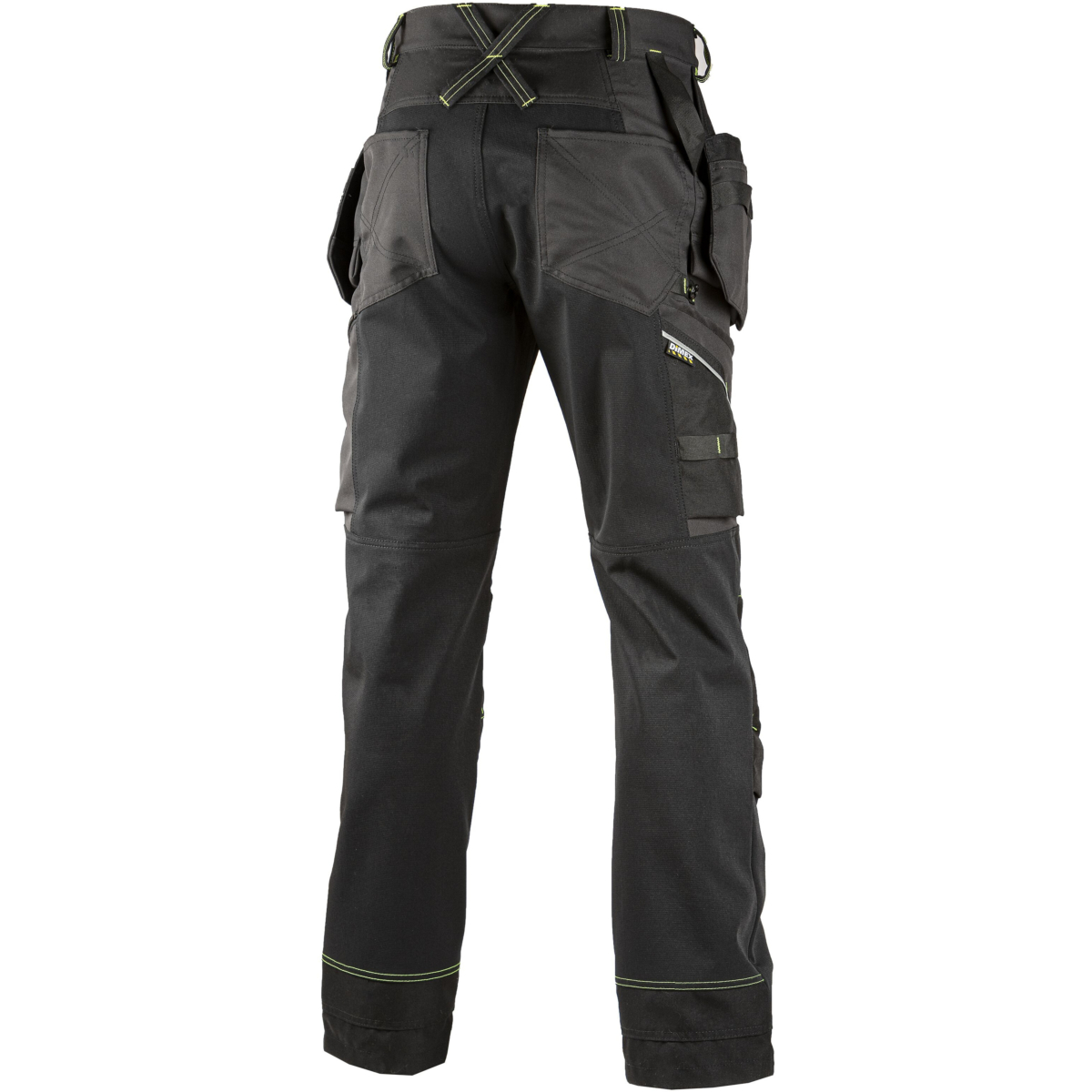 Spodnie superstretch z kieszeniami wiszącymi 6086