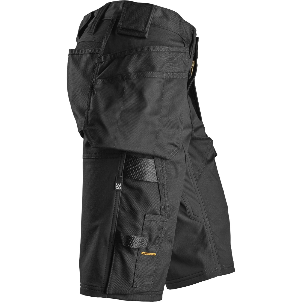 Damskie elastyczne spodenki z kieszeniami kaburowymi