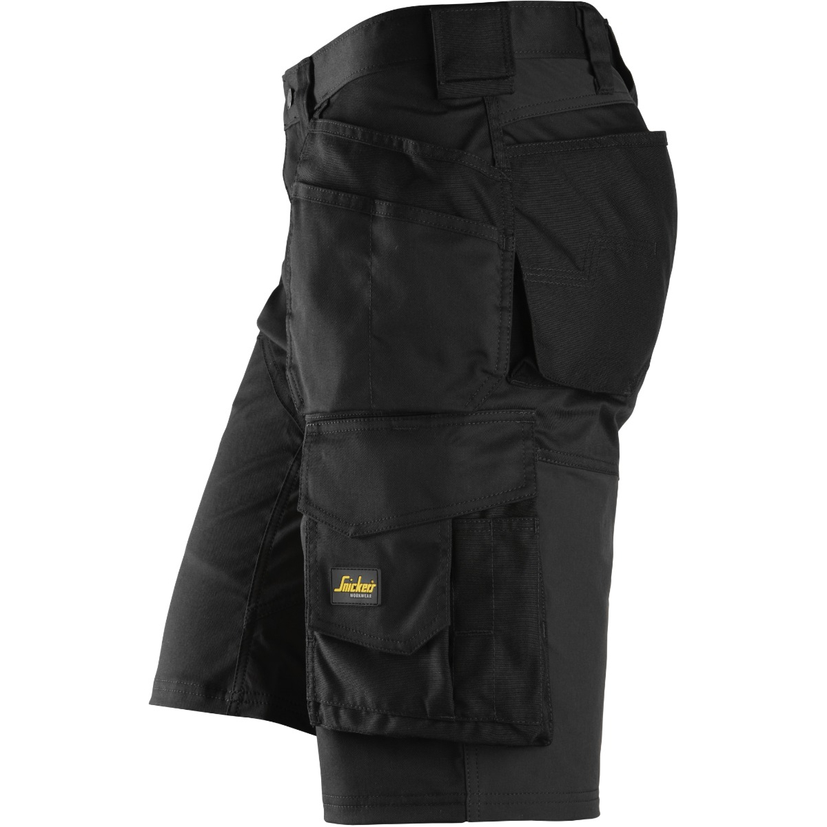 Elastyczne, luźne spodenki robocze z kieszeniami kaburowymi