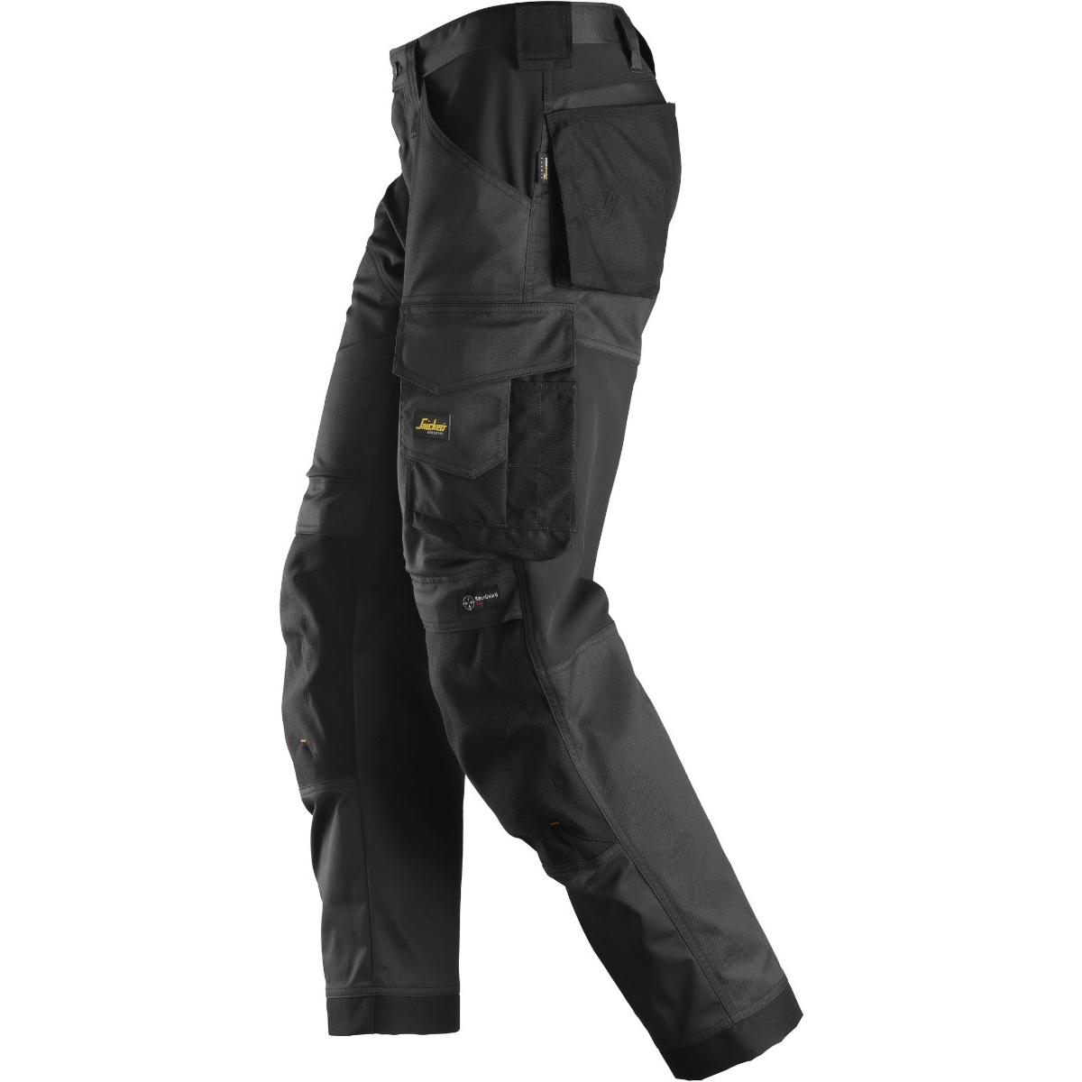 Spodnie robocze o luźnym kroju i rozciągliwym kroju