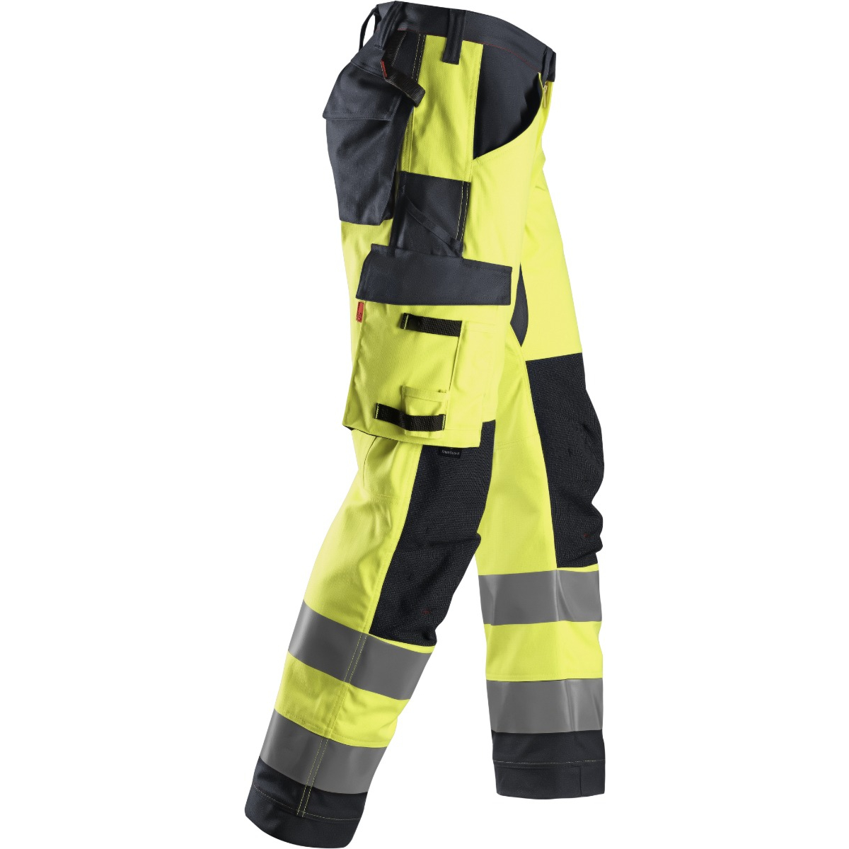 Spodnie robocze z kieszeniami na równej nogawce