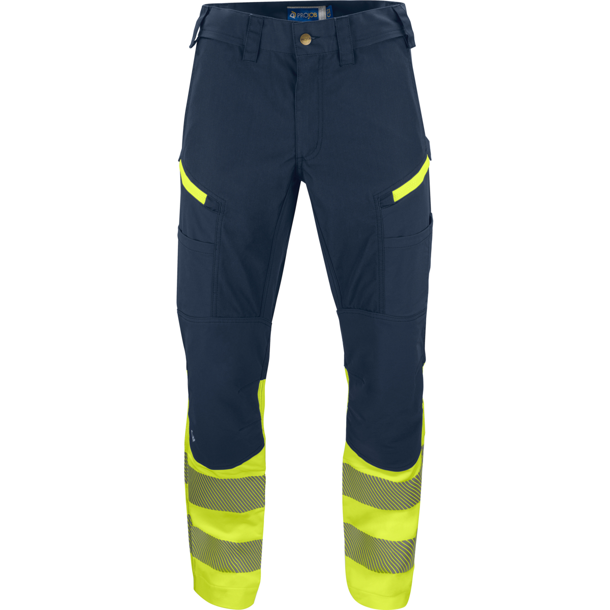 6528 Spodnie robocze Stretch En Iso 20471 Klasa 1