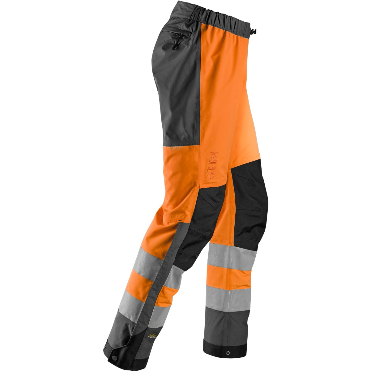 Spodnie wodoodporne High-Vis Shell, klasa 2
