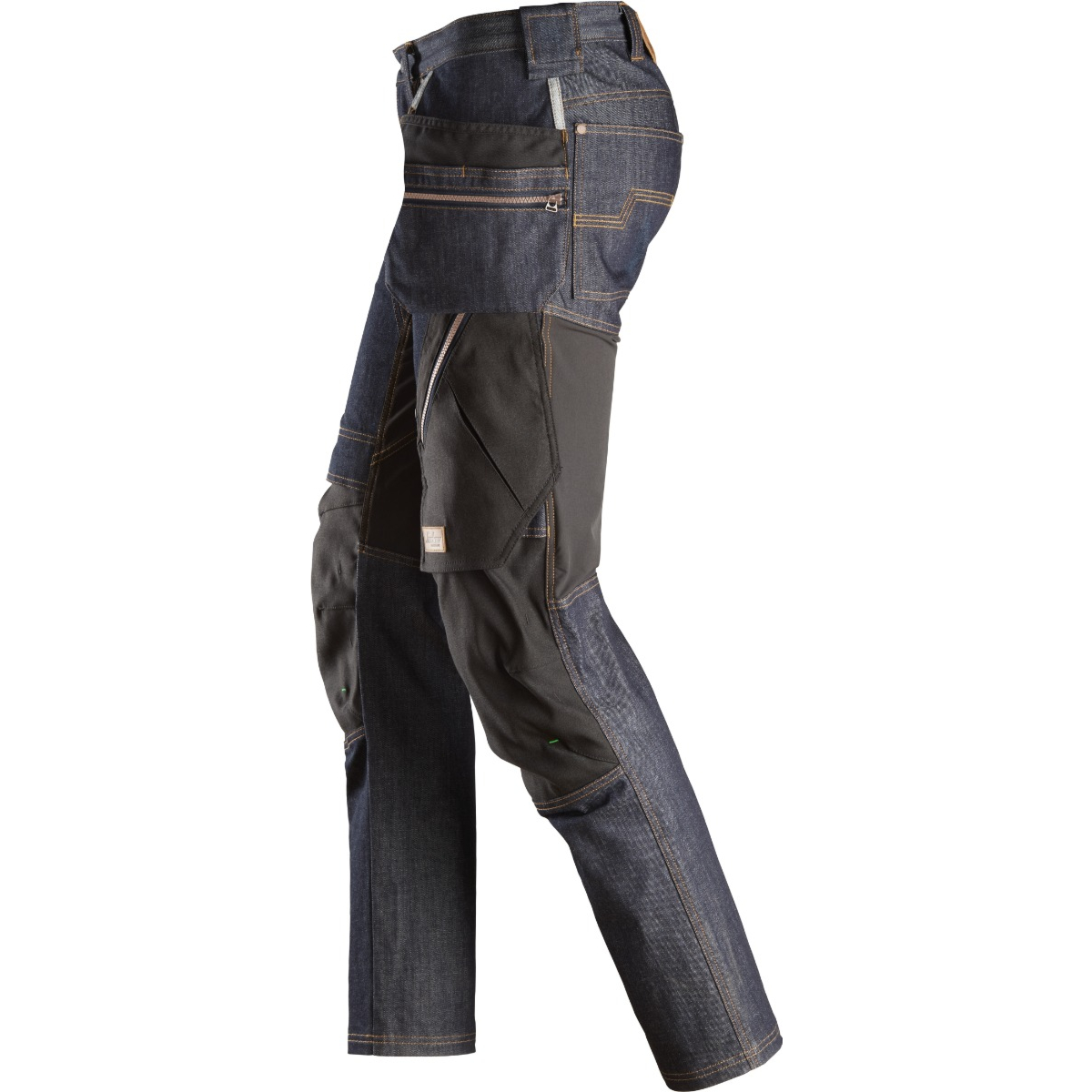 Spodnie robocze jeansowe + kieszenie kaburowe