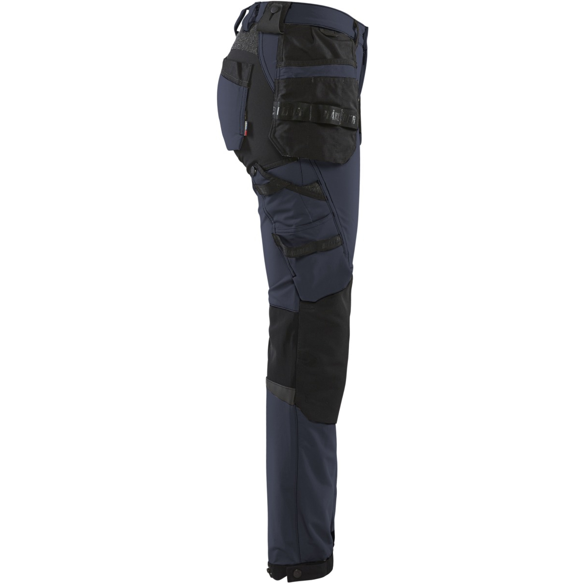 Damskie spodnie rzemieślnicze z rozciągliwego materiału w 4 kierunkach