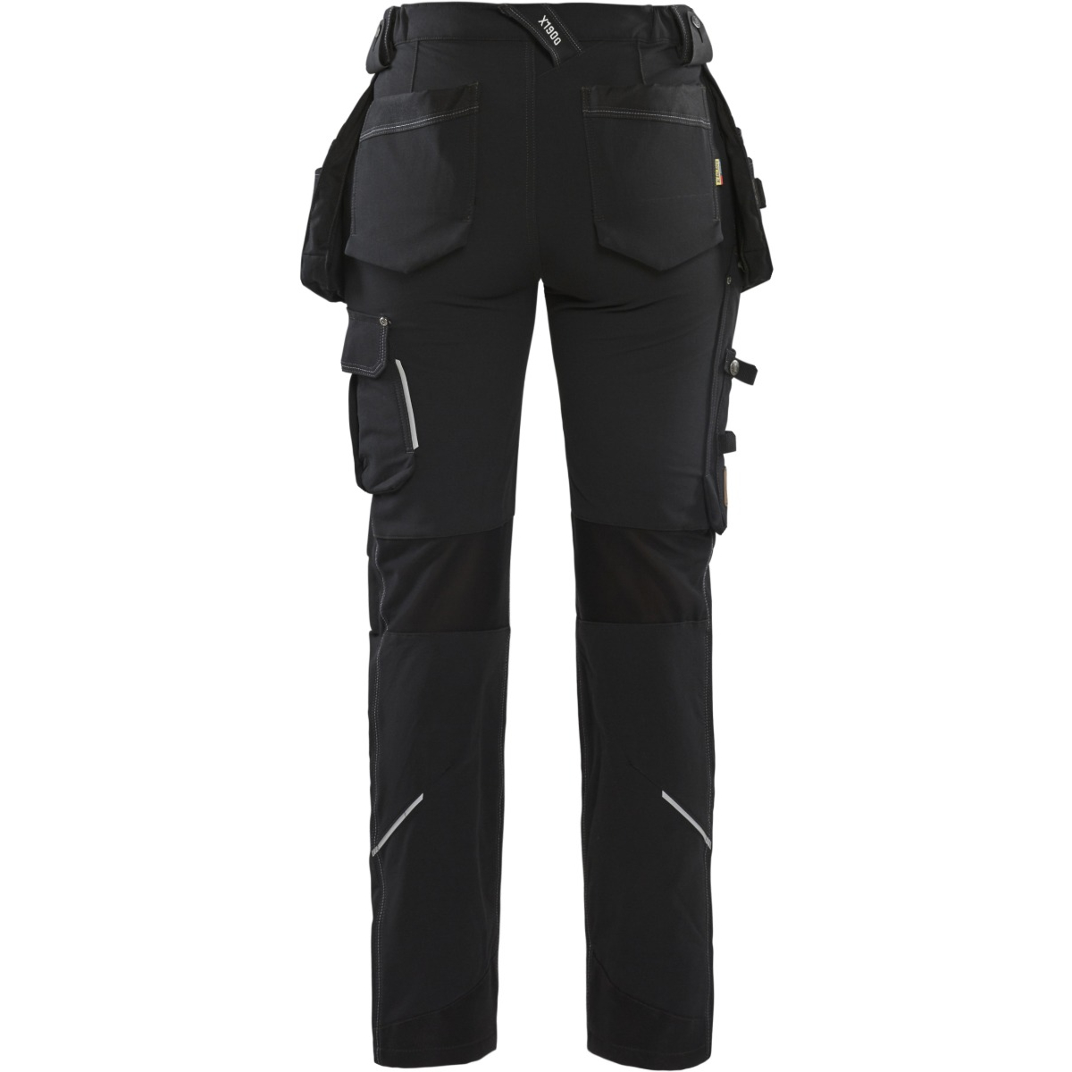 Damskie spodnie rzemieślnicze z rozciągliwego materiału 4-way stretch