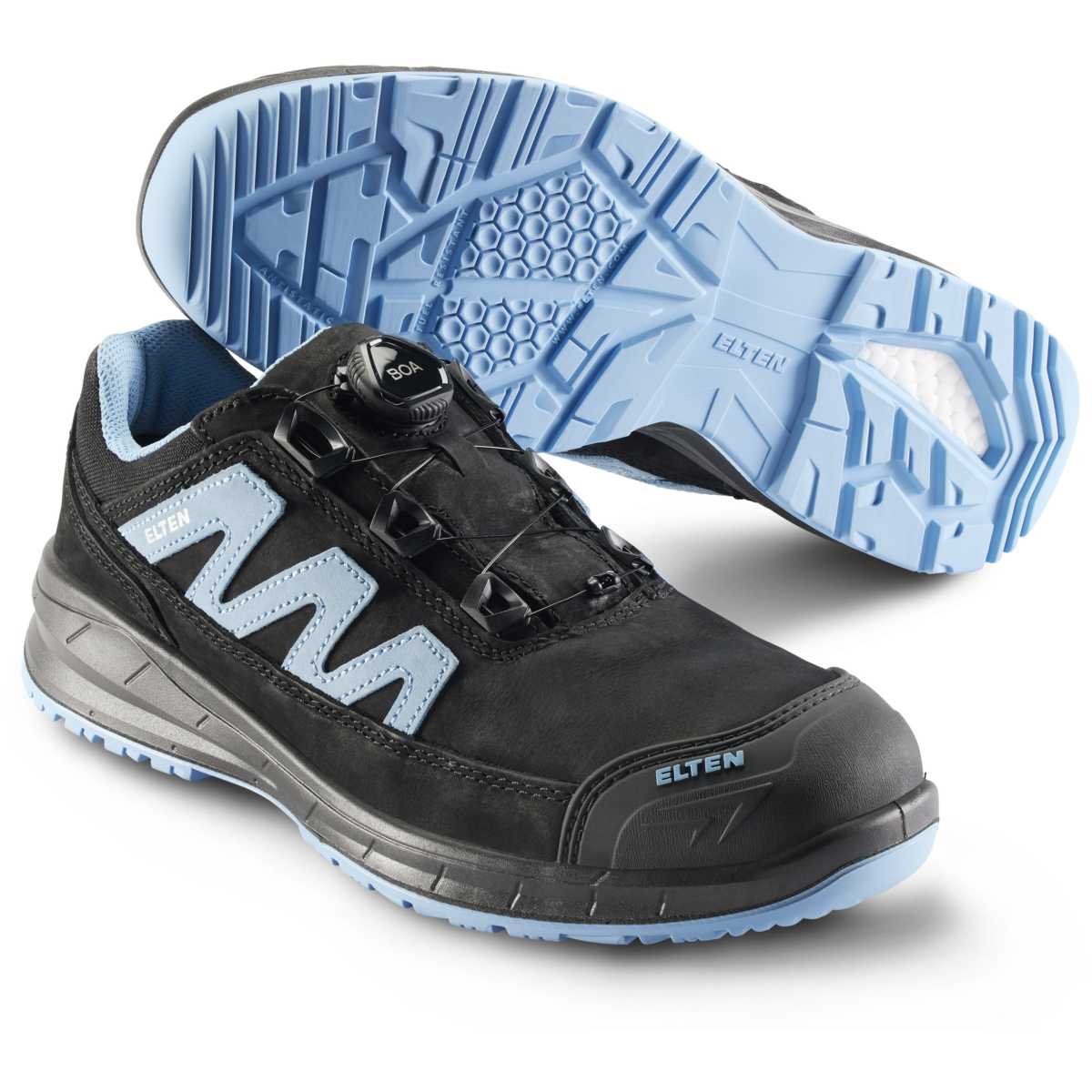 728141 MARTEN XXSports Pro Boa® Czarno-niebieskie niskie