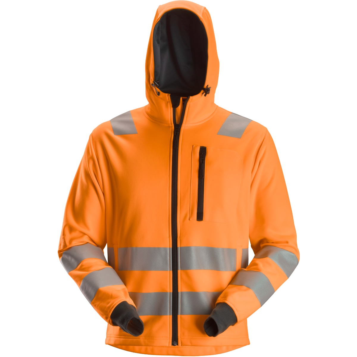 Bluza z kapturem High-Vis zapinana na suwak, klasa 2/3