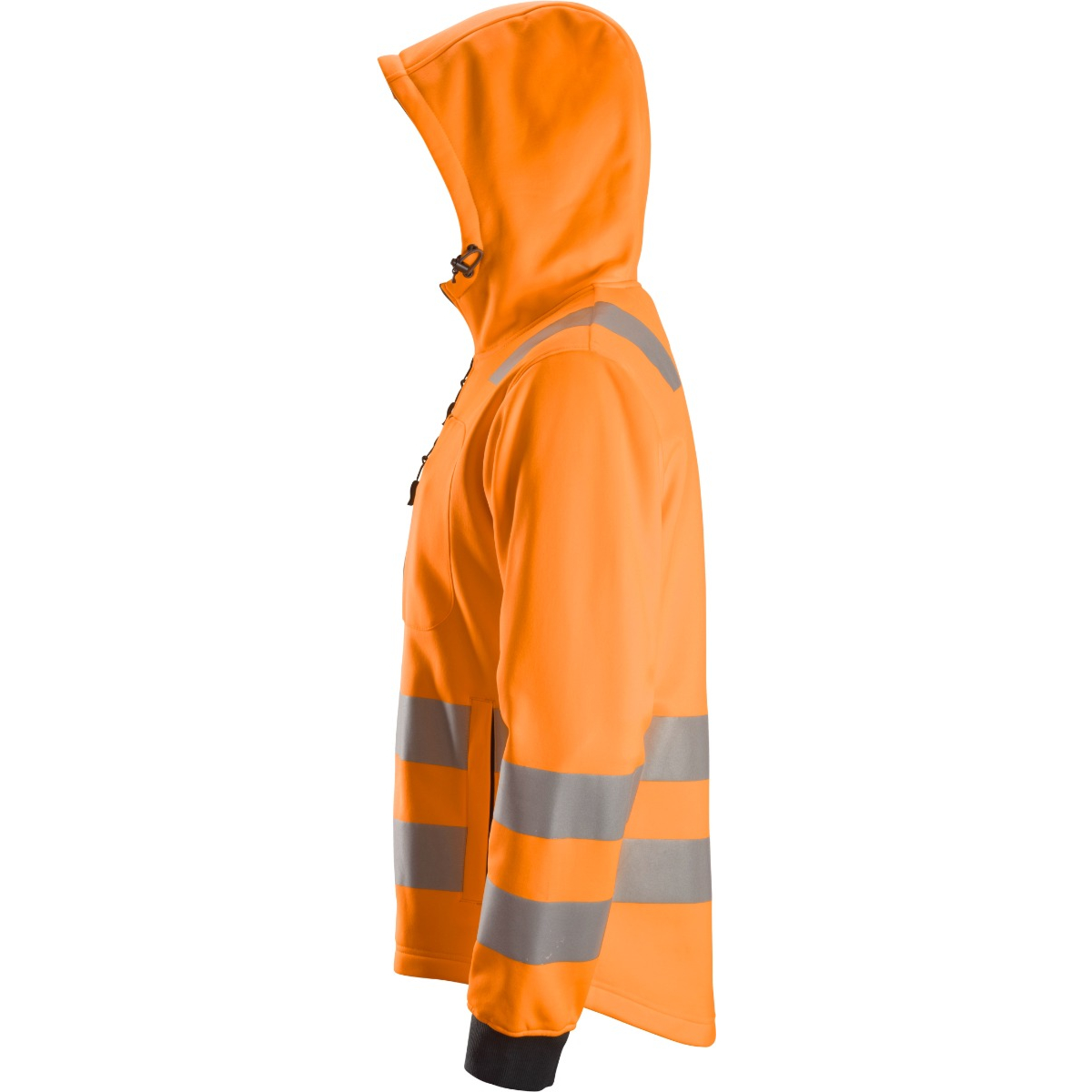 Bluza z kapturem High-Vis zapinana na suwak, klasa 2/3