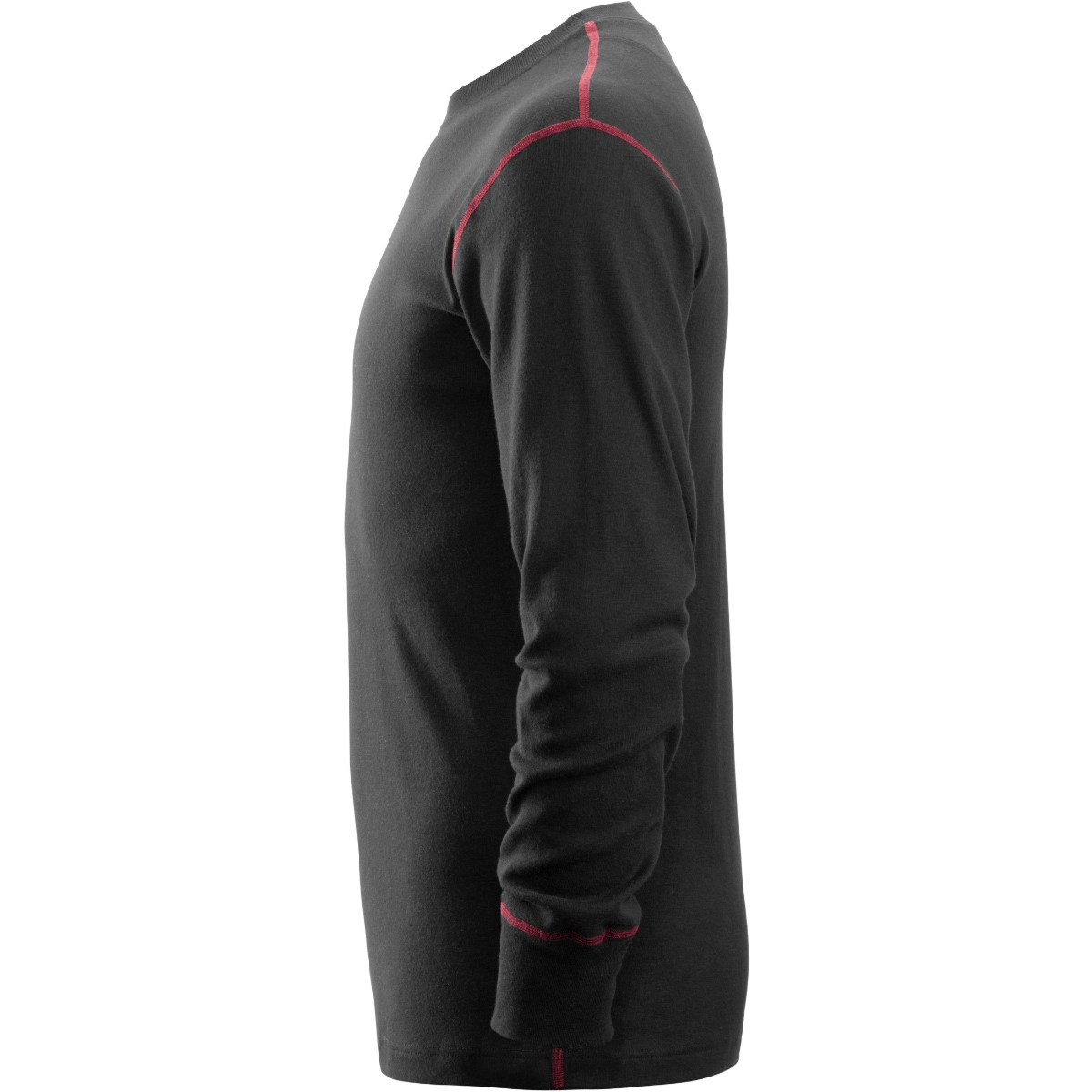 Koszula z długim rękawem i okrągłym dekoltem