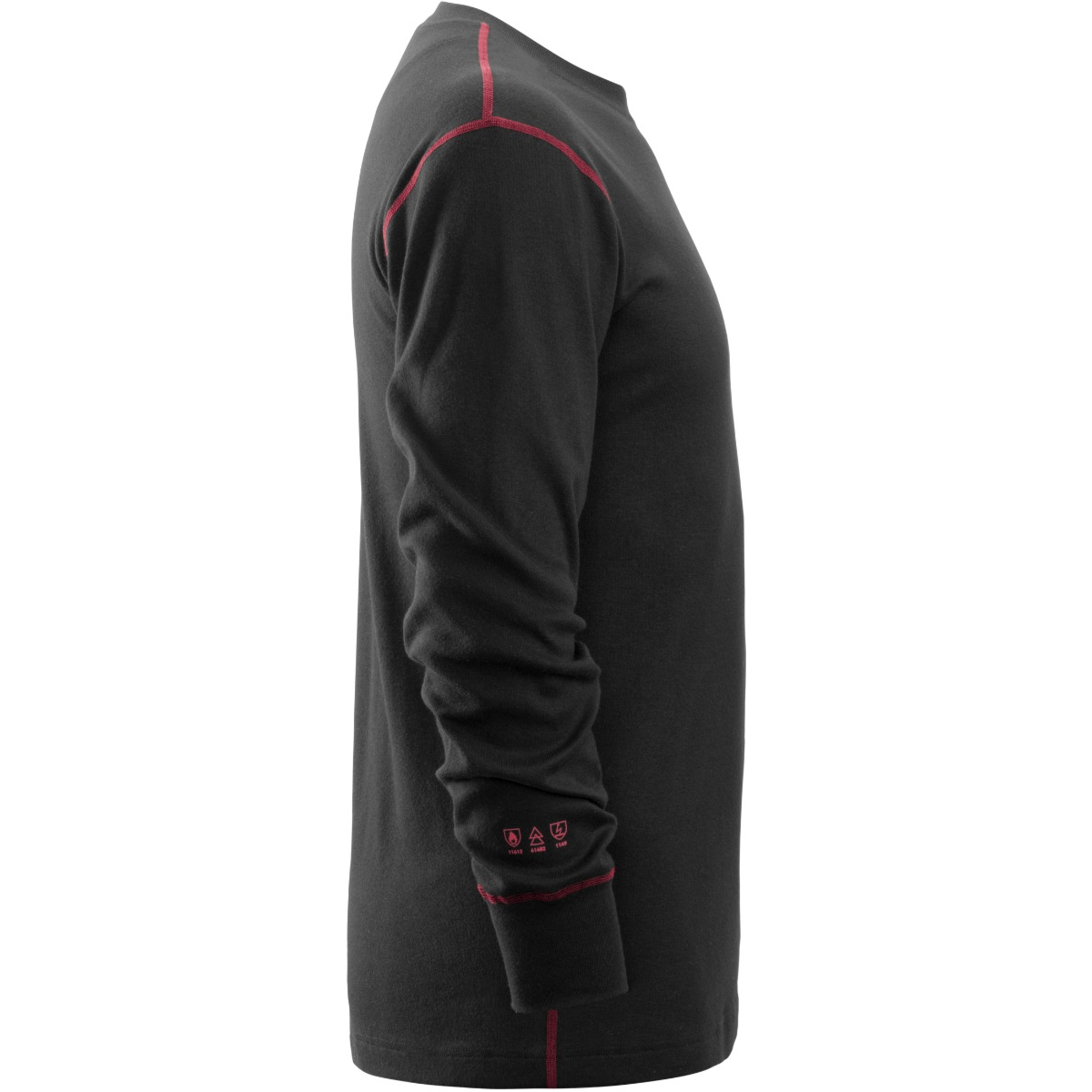 Koszula z długim rękawem i okrągłym dekoltem