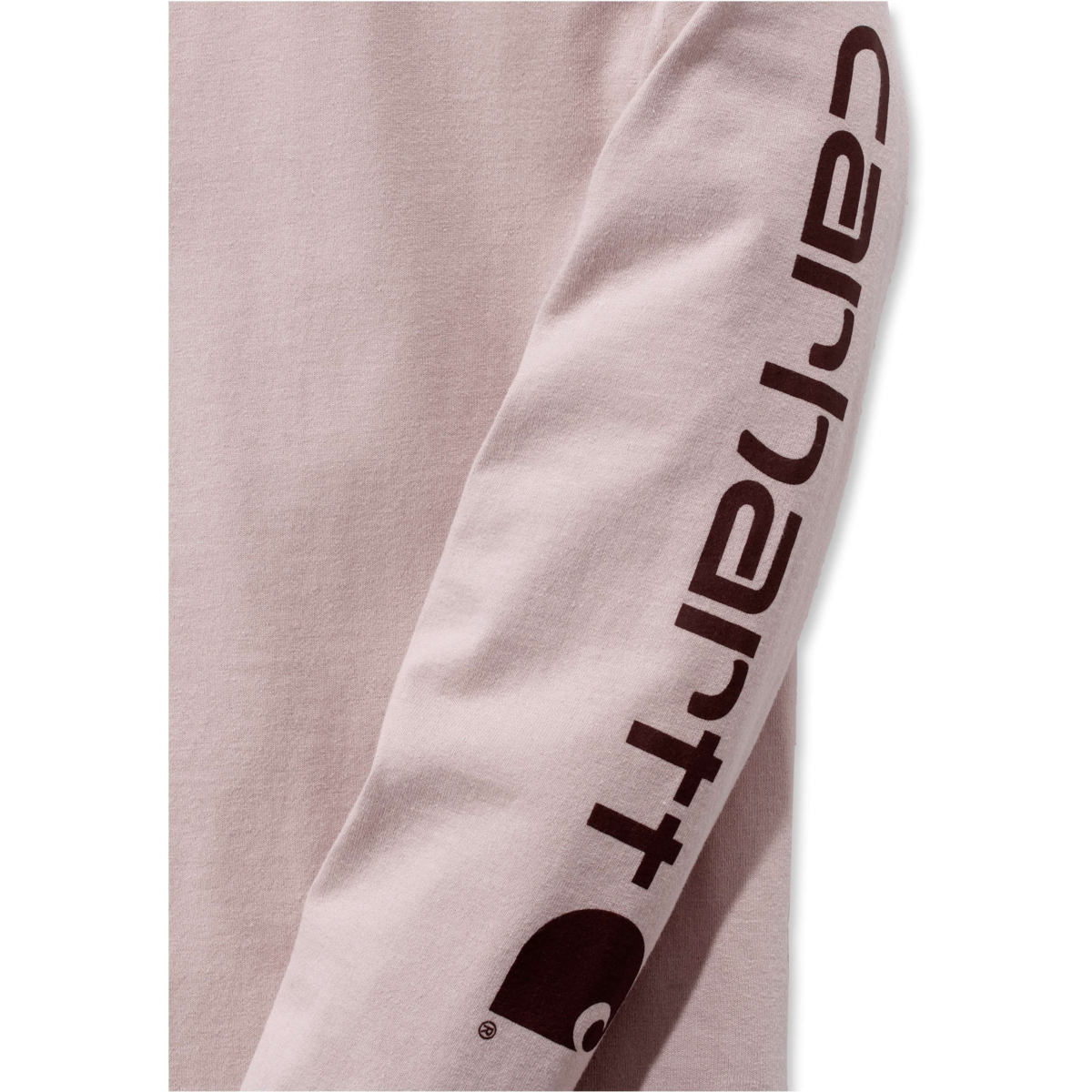 Luźny, ciężki, długi rękaw z nadrukiem logo na rękawie