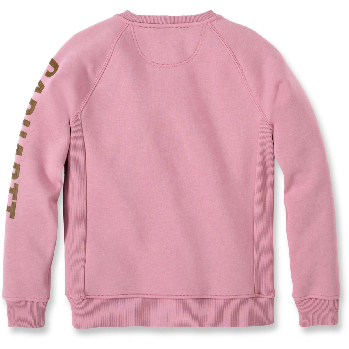 Luźna bluza o średniej grubości z okrągłym dekoltem i logo na rękawach