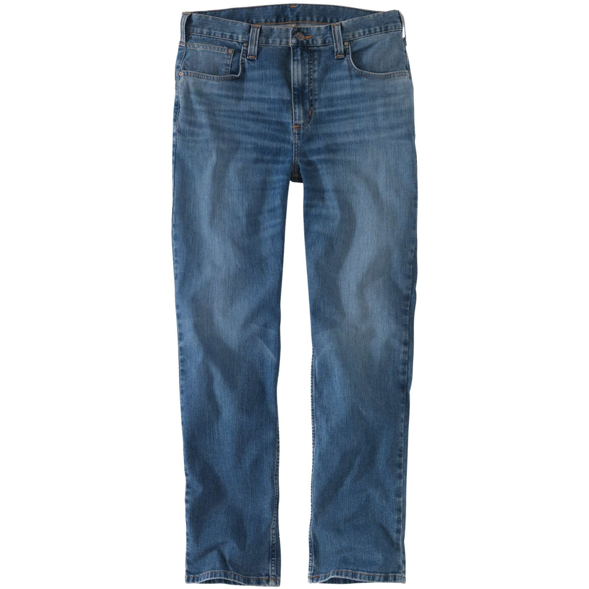 Jeansy Rugged Flex® relaxed fit z niskim stanem i 5 kieszeniami, zwężane nogawki