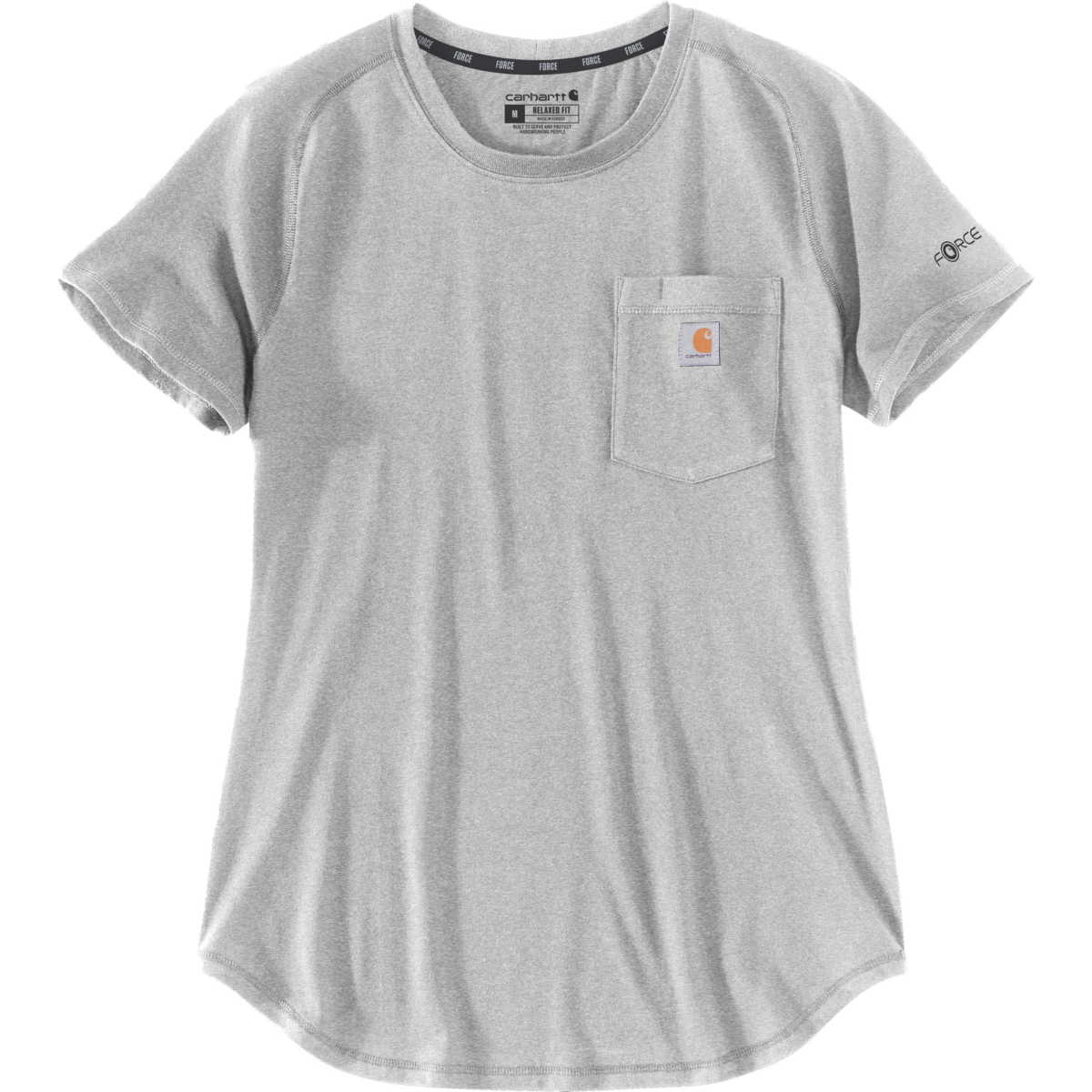 Carhartt Force™ Relaxed Fit Midweight T-shirt z kieszenią
