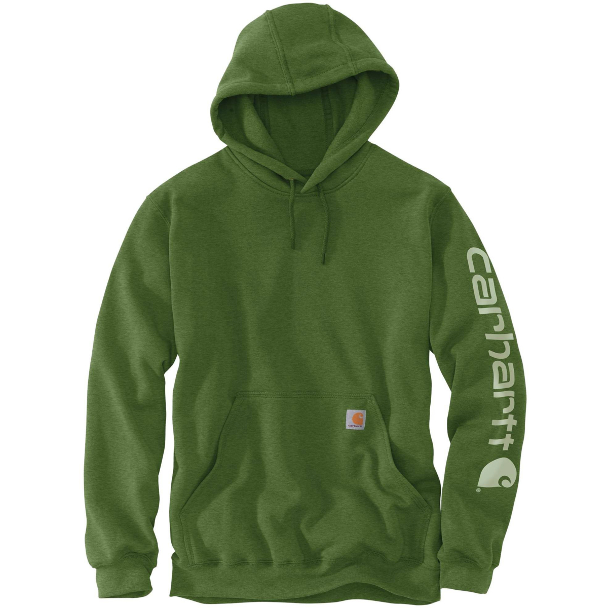Luźna, średniej grubości bluza z nadrukiem na rękawach i logo