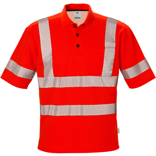 Koszulka polo odblaskowa klasa 3 7406 PHV