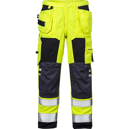 Spodnie robocze Flamestat High Vis dla rzemieślników klasa 2 2075 ATHS