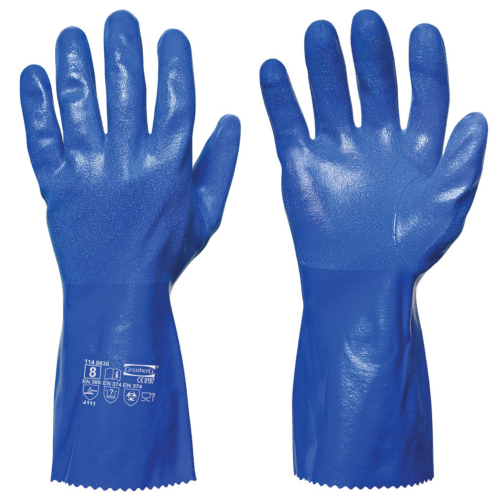 Rękawice nitrylowe odporne na chemikalia Chemstar® Interlock, 5 par