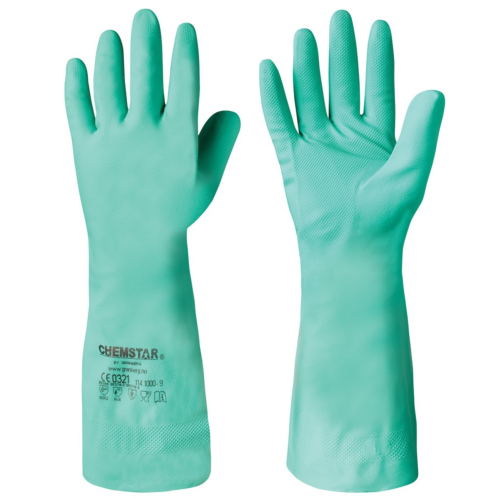 Rękawice nitrylowe odporne na chemikalia Chemstar®