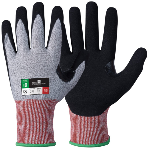 Rękawice odporne na przecięcia, kompatybilne z ekranem dotykowym, Oeko-Tex® 100 Approved Touch, 12 par