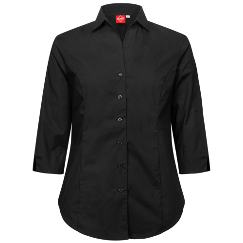 Koszula elastyczna, rękawy 3/4 (damska)