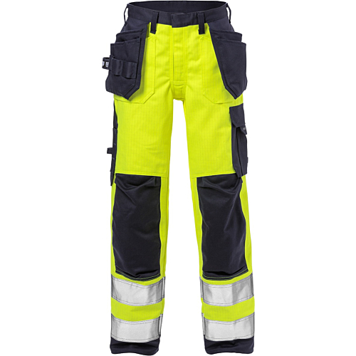 Spodnie rzemieślnicze Flame High Vis damskie klasa 2 2589 FLAM