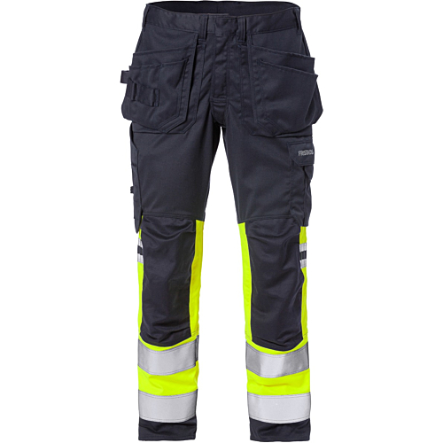 Spodnie rzemieślnicze Flamestat Highvis Stretch klasa 1 2163 ATHF